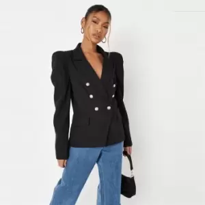 image of Missguided BLAZER - Black