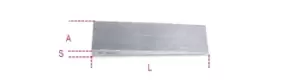 image of Beta Tools 39INOX 100 INOX Stainless Steel Wedge 100mm 000390310