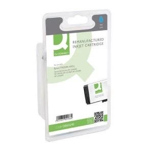 Image of Q-Connect Epson 16XL Remanufactured Cyan Inkjet Cartridge High Yield
