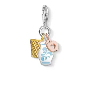 image of Thomas Sabo 1154-548-1 Frankfurt Jug Charm Blue 925 Sterling Jewellery