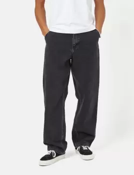 Image of Carhartt Wip Single Knee Pants, Black, Male, Pants, I031245.8906