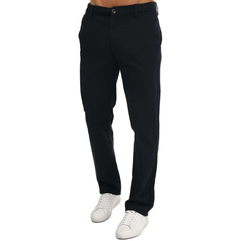 Image of Ben Sherman Slim Fit Stretch Chino Trouser - Blue Blue XL