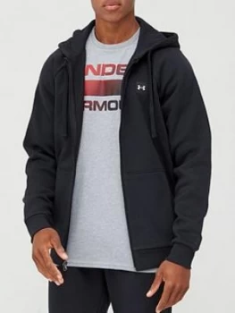 Image of Urban Armor Gear Rival Fleece Full Zip Hoodie - Black/White