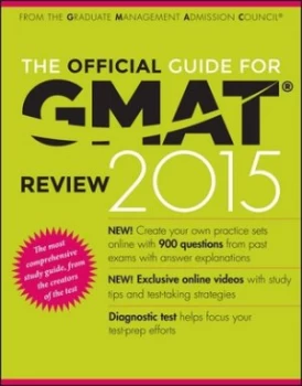 Image of The Official Guide for Gmat Review 2015 by Graduate Management Admission Council Paperback