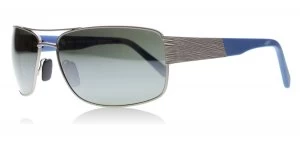 Image of Maui Jim Ohia Sunglasses Grey / Blue STG-BG Polariserade 63mm