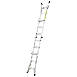 image of Werner 4x3 MT Telescopic Combination Ladder