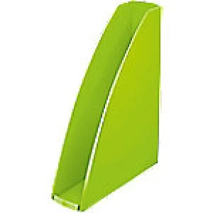 image of Leitz Magazine File WOW Green 7.5 x 25.8 x 31.2 cm