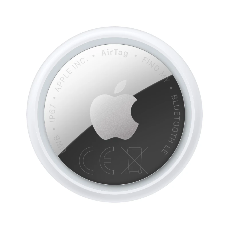 Image of Apple AirTag Personal Finder Silver, White MFE94ZM/A