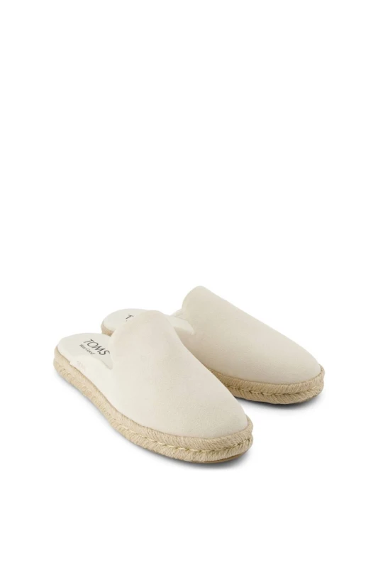 Image of TOMS Womens Santiago Mule in Light Sand Size: 4 Light Sand Female 4
