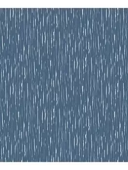Image of Muriva Rosalind Nala Texture Blue Wallpaper