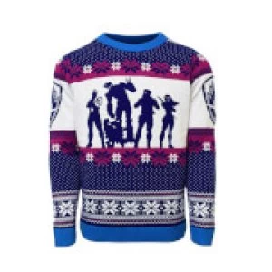 image of Guardians of the Galaxy Christmas Jumper - Blue - XS - Blue