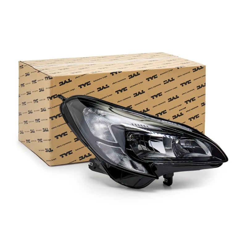 Image of TYC 20-15017-05-2 Headlights W21/5W, with electric motor, Right Headlight (259)