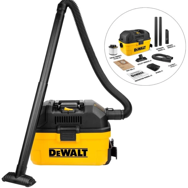 Image of DEWALT DEWALT - Vacuum Cleaner Wet & Dry 15L Car Workshop Home industrial 1100W DXV15T 6921183003432
