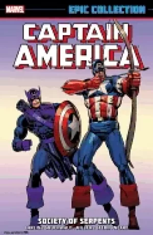Image of captain america epic collection society of serpents