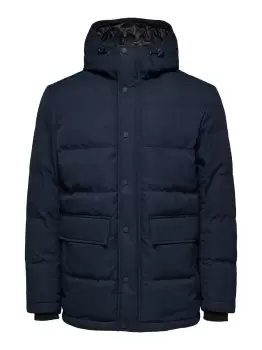 SELECTED Water Repellent Padded - Jacket Men Blue