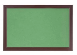 Image of Bi-Office Earth-It Green Felt 180x120cm Cherry Wood 32 mm