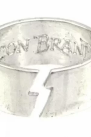 Image of Icon Brand Jewellery Clash Ring Size Medium JEWEL P1097-R-SIL-MED