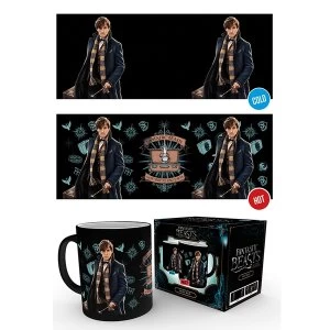 image of Fantastic Beasts Newt Scamader Heat Change Mug