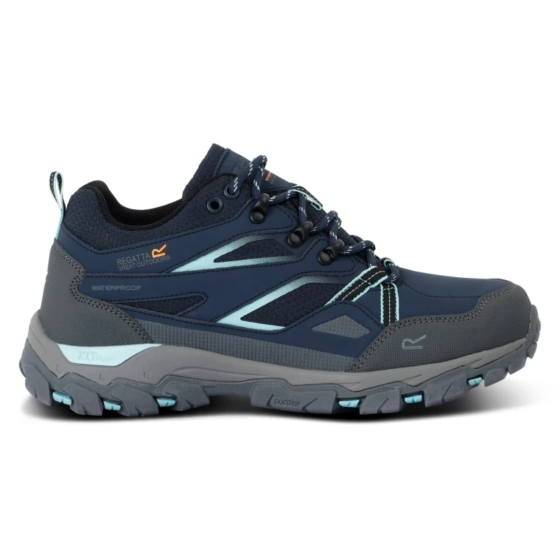 Image of Womens hiking shoes Regatta Holcombe II Low Bleu Female 42