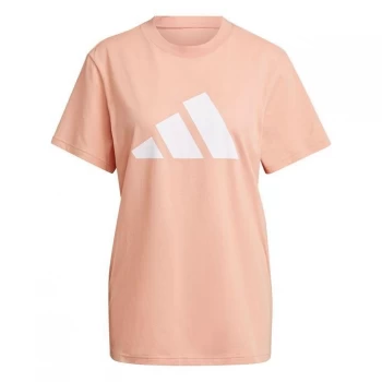 Image of adidas FI 3B T Shirt Womens - Ambient Blush