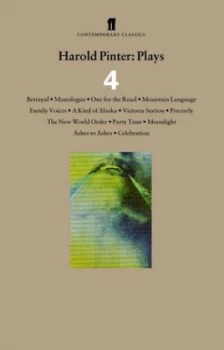 Image of Plays Four by Harold Pinter and Lady Antonia Fraser Paperback