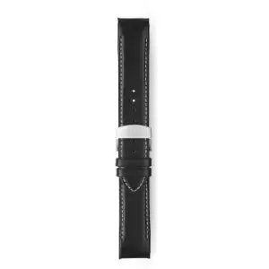 Image of Elliot Brown STR-L02 Black Smooth Leather Strap