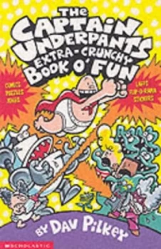 Image of The Captain Underpants Extra-Crunchy Book O Fun by Dav Pilkey Paperback