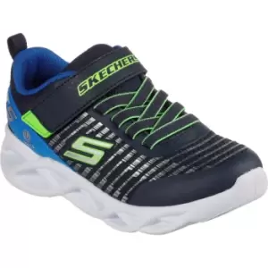 Image of Skechers Boys Twisty Brights Novlo Light Up Trainers UK Size 12 (EU 30)