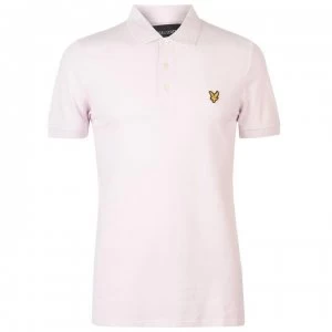 image of Lyle and Scott Lyle and Scott Basic Short Sleeve Polo Shirt - Dusky LilacZ460