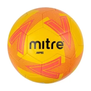 Image of Mitre Impel Training Ball Yellow/Tangerine/Black 5