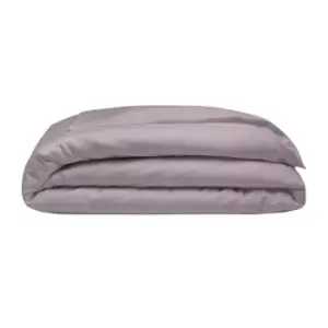 Image of Belledorm 400 Thread Count Egyptian Cotton Oxford Duvet Cover (Single) (Mulberry)