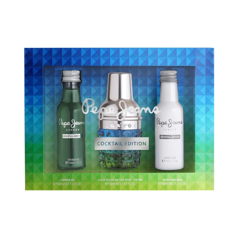 Image of Pepe Jeans Him Cocktail 30ml EDT+50Ml Sg+50Ml As