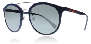 image of Prada Sport PS04RS Sunglasses Matte Blue / Silver TFY7W1 54mm