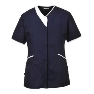 Image of Portwest Ladies Modern Work Tunic Navy 2XL