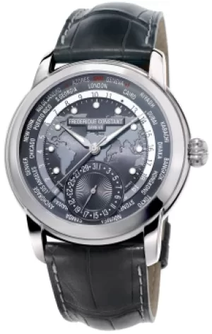 Frederique Constant Watch Worldtimer Manufacture Mens