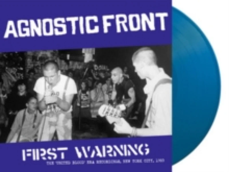 Image of First Warning: The 'United Blood' Era Recordings, New York City, 1983 Vinyl