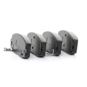 Image of A.B.S. Brake pad set 37474 Brake pads,Brake pad set, disc brake HYUNDAI,KIA,i10 (PA),Picanto (SA)