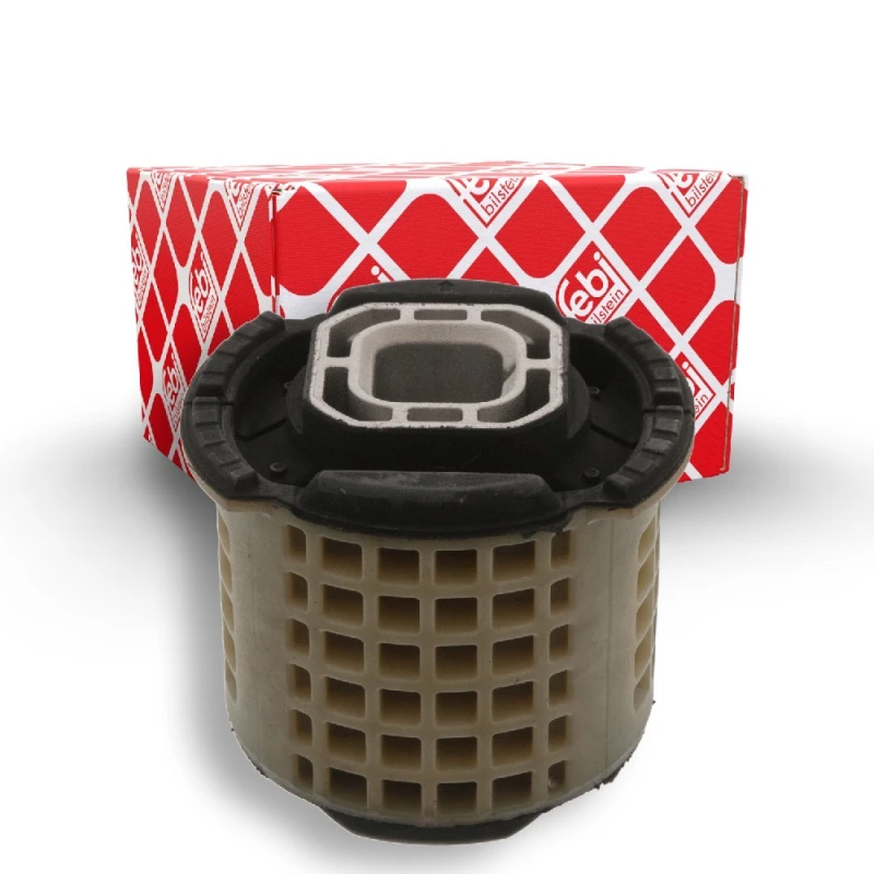 Image of FEBI BILSTEIN 45803 Axle Bushes Rear Axle Right Aluminium, Rubber, Plastic Hub Carrier Bush (1080)