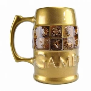 Image of Game Of Thrones - Galaxic Glaze Sigils Large Tankard Mug