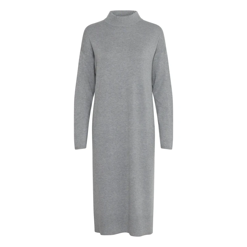 Image of b.Young Womens turtleneck pul dress b.young Mmorla Gris Female S