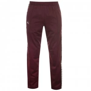 image of Kappa Astonia Snaps Joggers - Red Damson