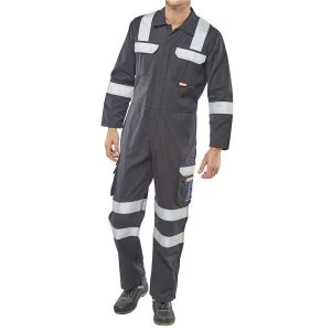Image of Click Arc Flash Coveralls Size 52 Navy Blue Ref CARC6N52 Up to 3 Day