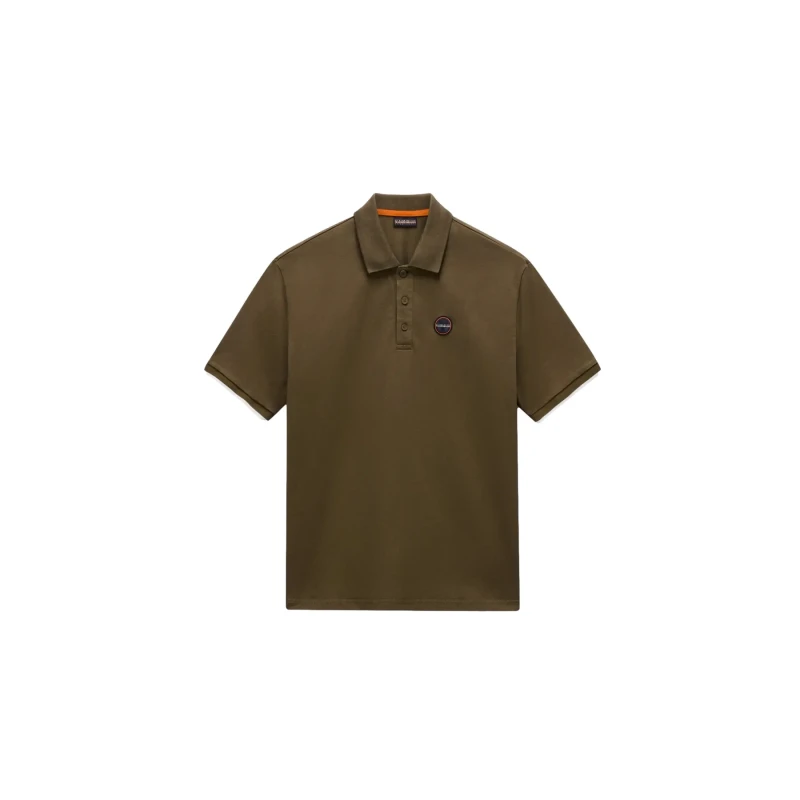 Image of Polo Napapijri Badge Vert Male XS