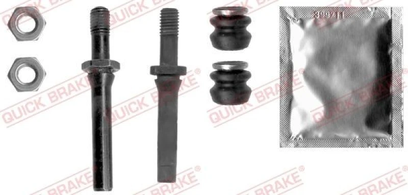 Image of QUICK BRAKE Guide sleeve kit, brake caliper QUICK BRAKE 113-1381X
