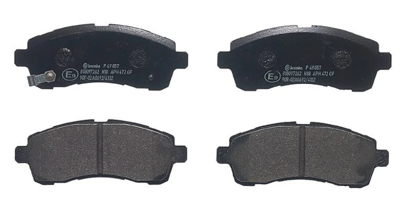 Image of BREMBO Brake pad set BREMBO P 49 057