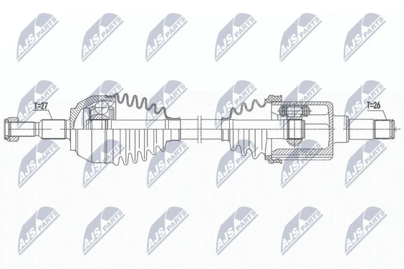 Image of NTY Drive shaft NTY NPW-FR-117