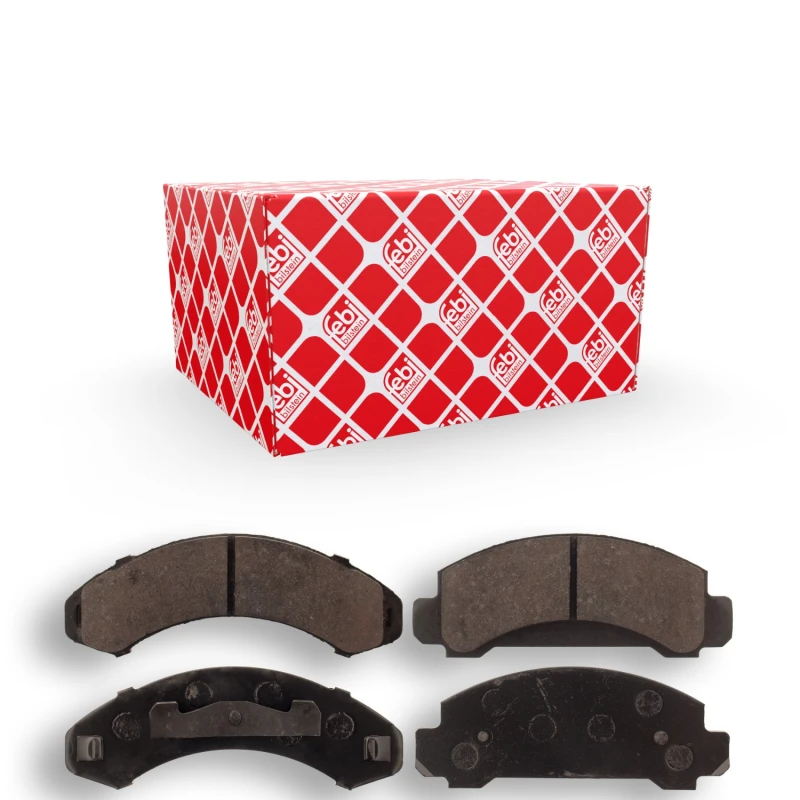 Image of FEBI BILSTEIN 116074 Brake pad set Front Axle Brake Pad Set,disc brake (402)