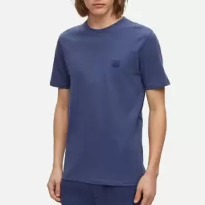 Image of BOSS Orange Tales Cotton-Jersey T-Shirt - L