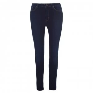 Jack Wills High Waisted Skinny Jeans - Drk Indigo