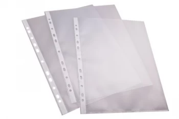 Image of Value Punch Pockets A4 40 micron Orange Peel Finish PK100